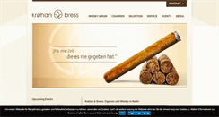 Desktop Screenshot of kroehanbress.de