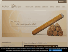 Tablet Screenshot of kroehanbress.de